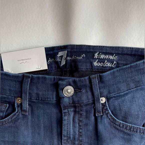 7 For All Mankind Jeans Kimmie Bootcut LiLah Blue size 26 - Picture 8 of 8